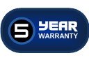 5 Year Warantee